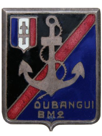 Coat of arms (crest) of the Marching Battalion No 2, French Army