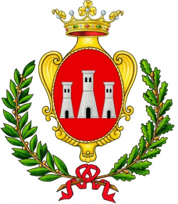 Stemma di Rocca d'Evandro/Arms (crest) of Rocca d'Evandro