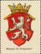 Wappen Marquis de Feuquieres