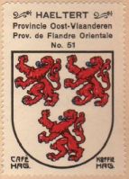 Wapen van Haaltert/Arms (crest) of Haaltert