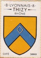 Blason de Thizy/Arms (crest) of Thizy