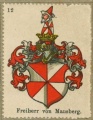 Wappen Freiherr von Mausberg nr. 12 Freiherr von Mausberg