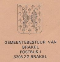 Wapen van Brakel/Arms (crest) of Brakel