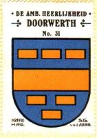 Wapen van Doorwerth/Arms (crest) of Doorwerth