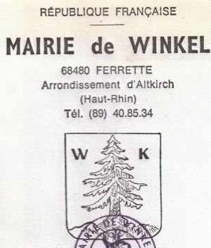 Blason de Winkel (Haut-Rhin)