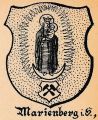 Wappen von Marienberg (Sachsen)/ Arms of Marienberg (Sachsen)