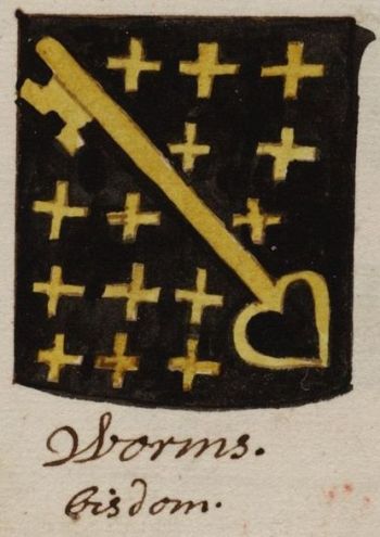 Arms (crest) of Diocese of Worms