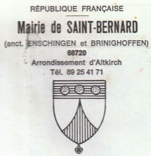 Blason de Saint-Bernard (Haut-Rhin)