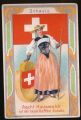 Arms, Flags and Folk Costume trade card Sweden Hauswaldt Kaffee