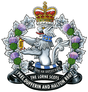 The Lorne Scots (Peel, Dufferin and Halton Regiment), Canadian Army.png