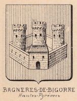 Blason de Bagnères-de-Bigorre/Arms (crest) of Bagnères-de-Bigorre