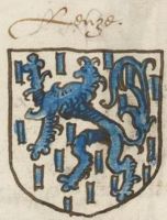 Blason de Leuze-en-Hainaut/Arms (crest) of Leuze-en-Hainaut
