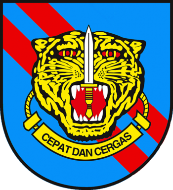 Coat of arms (crest) of the 22nd Commando Regiment, Malaysian Army