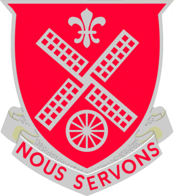 Coat of arms (crest) of 52nd Engineer Battalion, US Army