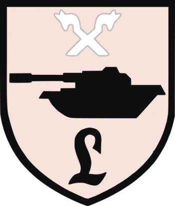 Coat of arms (crest) of the 93rd Armoured Training Battalion, German Army