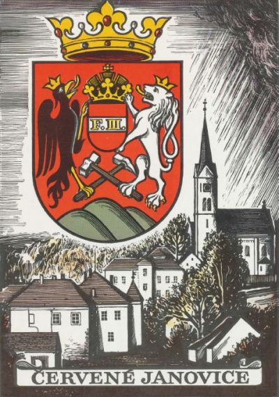Arms of Červené Janovice