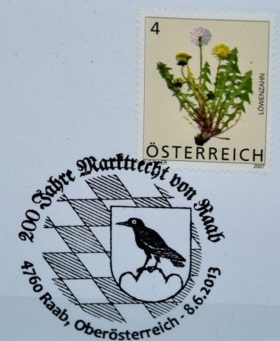 Wappen von Raab (Oberösterreich)/Coat of arms (crest) of Raab (Oberösterreich)