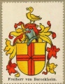 Wappen Freiherr von Berockheim nr. 842 Freiherr von Berockheim