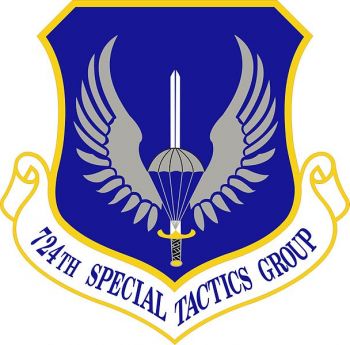 Coat of arms (crest) of the 724th Special Tactics Group, US Air Force