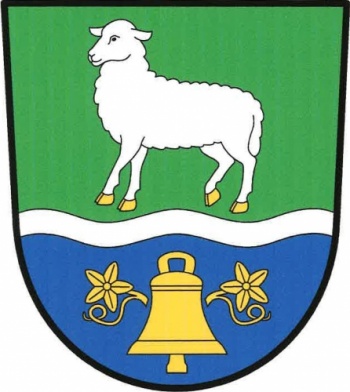 Arms (crest) of Ovčáry (Mělník)
