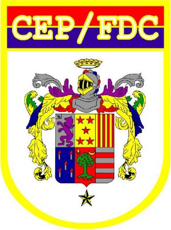 Coat of arms (crest) of the Personnel Studies Centre and Fort Duque de Caxias, Brazilian Army