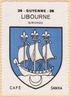 Blason de Libourne/Arms (crest) of Libourne