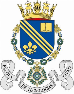 Coat of arms (crest) of the Naval Technical School, Portuguese Navy