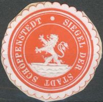 Wappen von Schöppenstedt/Arms (crest) of Schöppenstedt