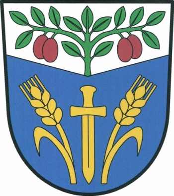 Arms (crest) of Dřínov (Kladno)