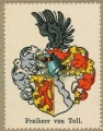 Wappen Freiherr von Toll nr. 169 Freiherr von Toll