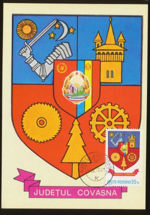 Arms of Covasna (county)