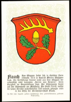 Wappen von/Blason de Flaach
