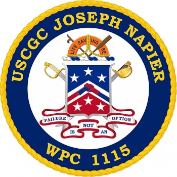 Coat of arms (crest) of the USCGC Joseph Napier (WPC-1115)