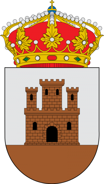 Escudo de Alquézar/Arms (crest) of Alquézar