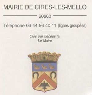 Coat of arms (crest) of Cires-lès-Mello