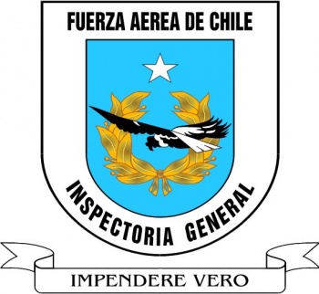 Coat of arms (crest) of the Inspector General of the Air Force of Chile
