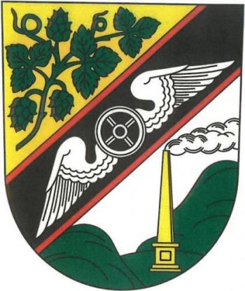 Coat of arms (crest) of Měcholupy (Louny)