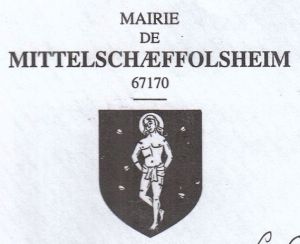 Blason de Mittelschaeffolsheim/Coat of arms (crest) of {{PAGENAME