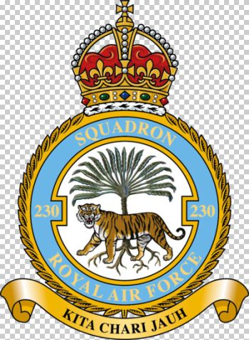 Coat of arms (crest) of No 230 Squadron, Royal Air Force