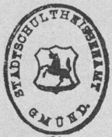 Wappen von Schwäbisch Gmünd/Arms (crest) of Schwäbisch Gmünd