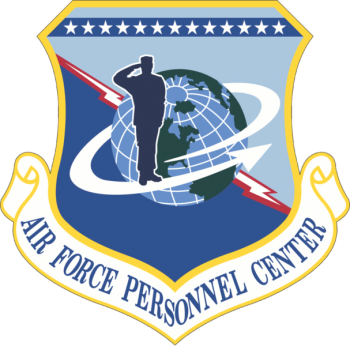 Coat of arms (crest) of the Air Force Personnel Center, US Air Force
