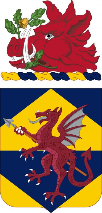 Coat of arms (crest) of 265th Chemical Battalion, Georgia Army National Guard
