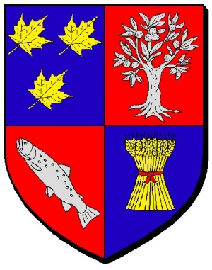 Blason de Azerables/Arms (crest) of Azerables