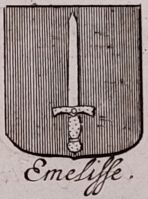 Wapen van Emelisse/Arms (crest) of Emelisse