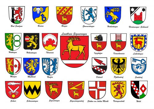 Arms in the Sigmaringen District