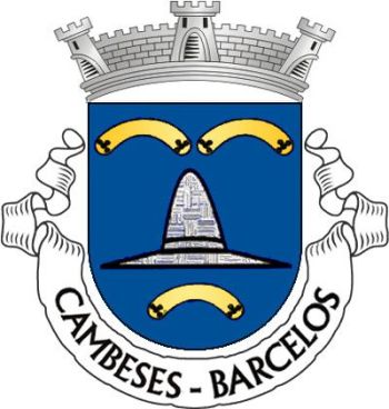 Brasão de Cambeses (Barcelos)/Arms (crest) of Cambeses (Barcelos)
