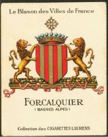 Blason de Forcalquier/Arms (crest) of Forcalquier