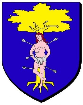 Blason de Saint-Sébastien-d'Aigrefeuille/Arms (crest) of Saint-Sébastien-d'Aigrefeuille