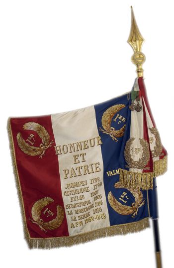Arms of 1st Parachute Hussars Regiment, French Army