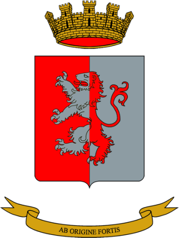 Coat of arms (crest) of the Brescia Logistics Battalion, Italian Army